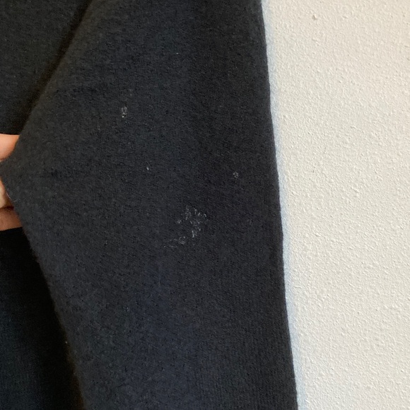 J. Crew Supersoft bubble-hem cardigan Women's Small Classic Black Sweater - Picture 6 of 9